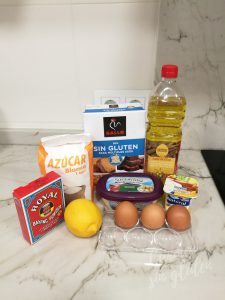 Bizcocho Limon-Ingredientes