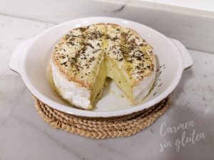 Queso fundido por dentro