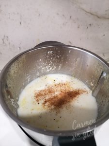 Elaboramos la bechamel