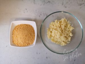 Preparamos los ingredientes para el gratinado